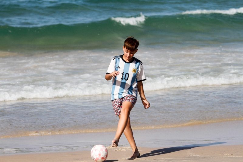 Agora tricampe&otilde;es do mundo, eles est&atilde;o ainda mais orgulhosos de vestir o manto argentino – Foto: Leo Munhoz/ND