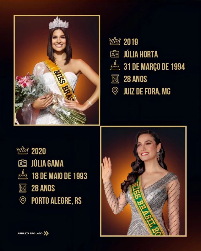 FOTOS: Relembre as 10 mulheres mais bonitas do Brasil, segundo concurso