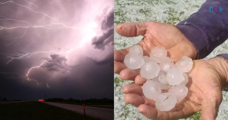 O aviso meteorológico foi emitido na manhã desta quarta-feira pela Defesa Civil. Em Santa Catarina, ao menos cinco regiões estão com risco alto para ocorrências causadas pelas chuvas e temporais