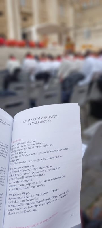 Padre de Joinville participa do funeral de papa Bento 16 – Foto: Padre Jackcon Rampellotti/Divulga&ccedil;&atilde;o/ND