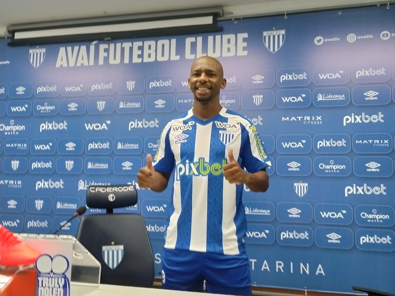 Waguininho &eacute; o novo refor&ccedil;o do Ava&iacute; para a temporada 2023 – Foto: Ian Sell/ND