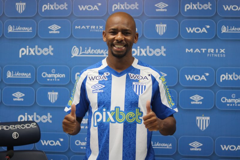 Jogador chegou ao Le&atilde;o da Ilha no in&iacute;cio da temporada 2023&nbsp; – Foto: Rafael Xavier/Ava&iacute; F.C/ND