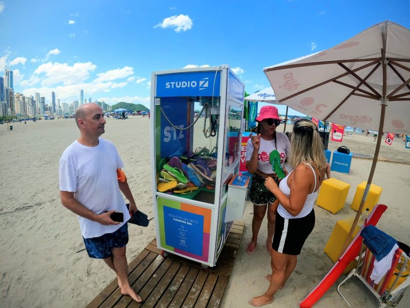 Sucesso nas duas primeiras edi&ccedil;&otilde;es, a esta&ccedil;&atilde;o do pr&oacute;ximo fim de semana tamb&eacute;m contar&aacute; com empr&eacute;stimo de materiais esportivos, brinquedos e mais – Foto: Bruno Golembiewski