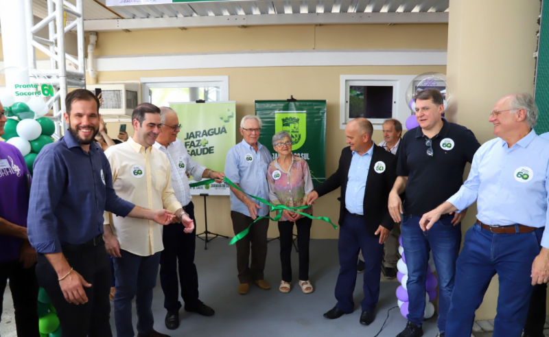 inauguração do posto de jaraguá do sul 