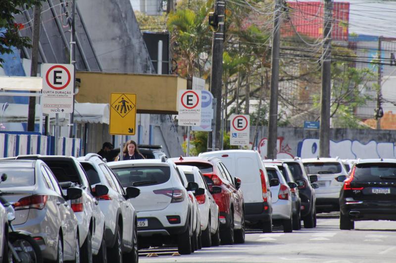 Falta de estacionamento rotativo prejudica comerciantes – Foto: Marcos Porto/Prefeitura de Itaja&iacute;/Reprodu&ccedil;&atilde;o/ND