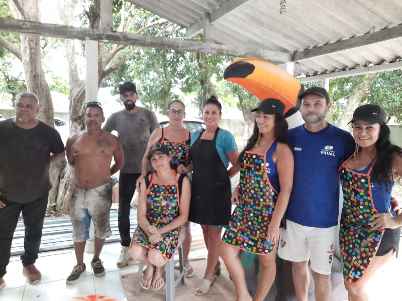 Unidos do Amanh&atilde; se une para resgatar tradi&ccedil;&atilde;o do carnaval de Navegantes – Foto: Grazielle Guimaraes/ND