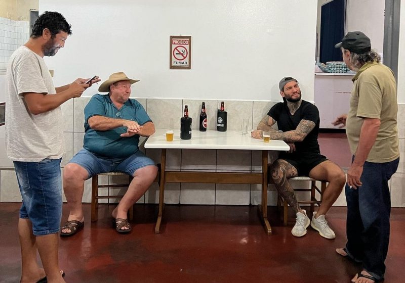 Lucas Lucco esteve em Capinzal para um show particular – Foto: Arquivo pessoal/ND