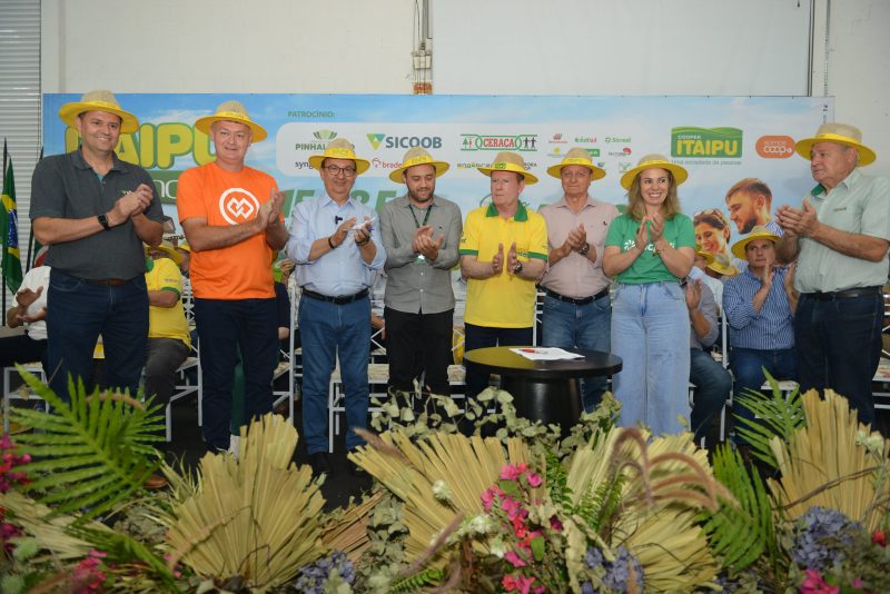 Lan&ccedil;amento foi na abertura do Itaipu Rural Show – Foto: Eduardo Valente/Governo de SC/ND