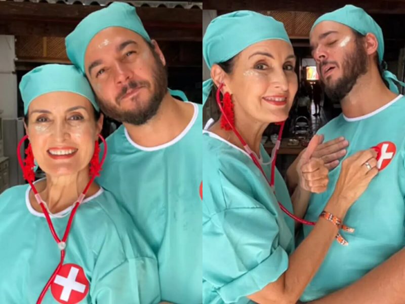 Fátima Bernardes, Fantasia, Enfermeiros