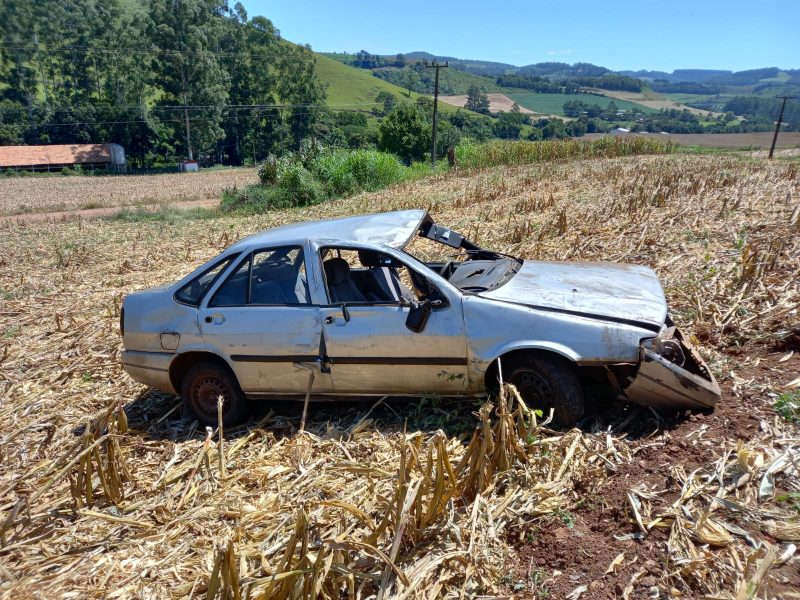 Acidente aconteceu neste s&aacute;bado – Foto: Corpo de Bombeiros/ND