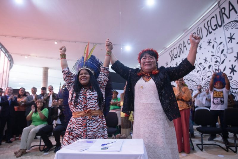 Primeira vez que a Funai &eacute; presidido por uma mulher ind&iacute;gena – Foto: Joedson Alves/Ag&ecirc;ncia Brasil/Divulga&ccedil;&atilde;o/ND
