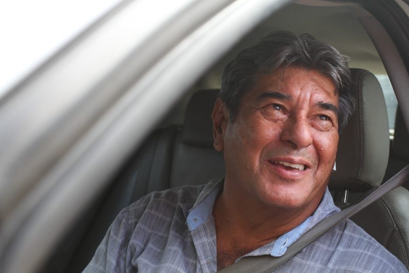 Motorista de Uber Antonio Clare Martins gostou das altera&ccedil;&otilde;es – Foto: Cristiano Estrela/Especial para o ND