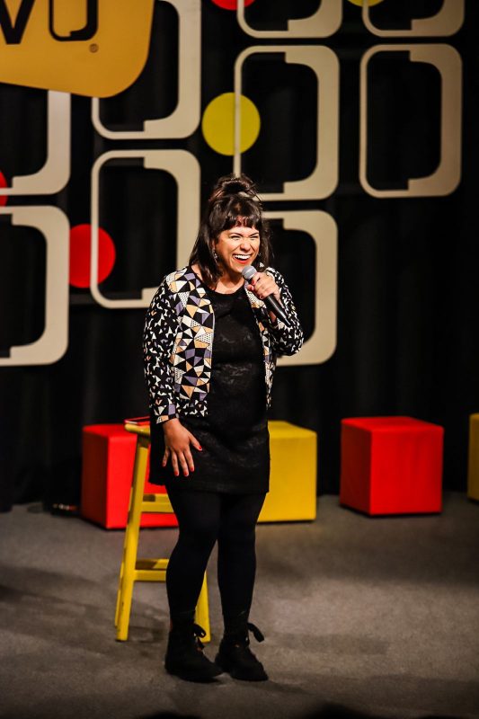 &Aacute;ry Palma, de 34 anos, trabalha com com&eacute;dia desde 2011 – Foto: &Aacute;ry Palma/Acervo Pessoal/Reprodu&ccedil;&atilde;o