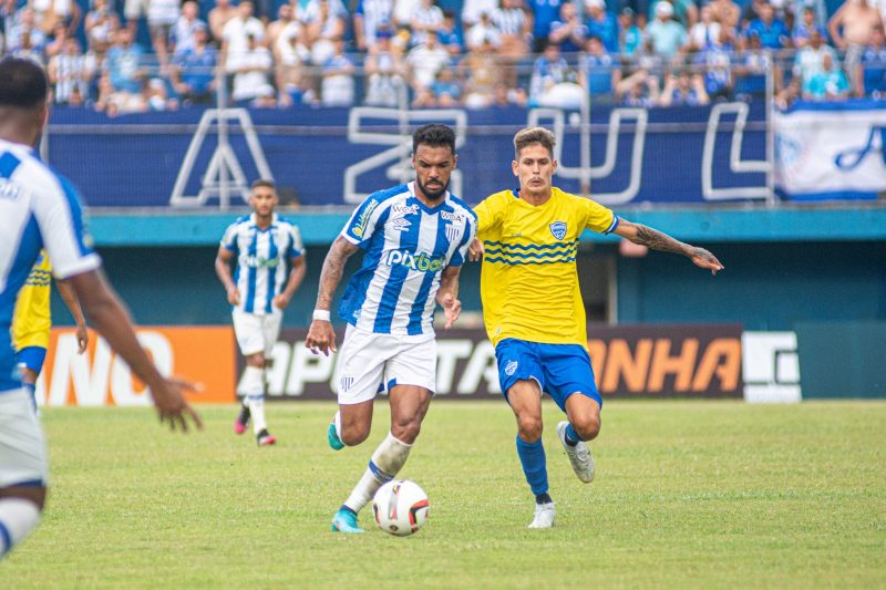 Barra e Ava&iacute;, no Catarinense – Foto: L&eacute;o piva/@leopivafoto/Divulga&ccedil;&atilde;o/ND