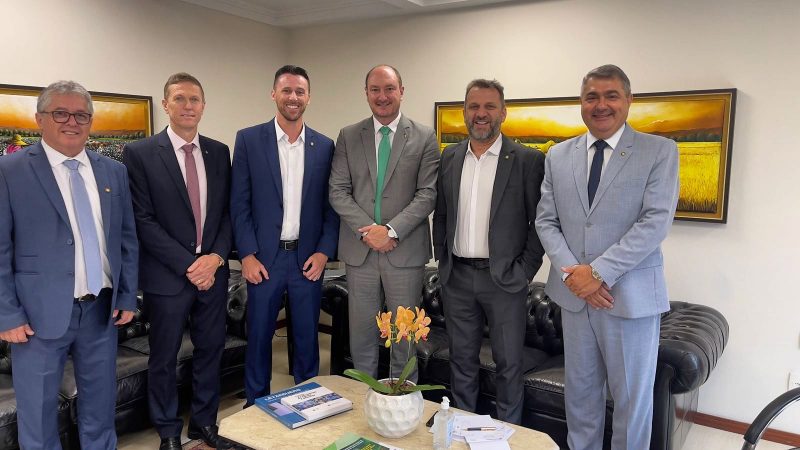 Deputados estaduais do MDB discutiram a possibilidade de indica&ccedil;&atilde;o para Secretaria de Infraestrutura – Foto: Divulga&ccedil;&atilde;o/ND