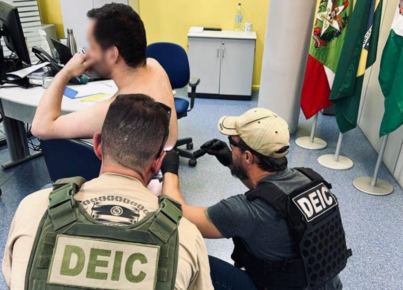 Pol&iacute;cia Civil investiga quem s&atilde;o os criminosos envolvidos na a&ccedil;&atilde;o – Foto: Pol&iacute;cia Civil/Divulga&ccedil;&atilde;o/ND