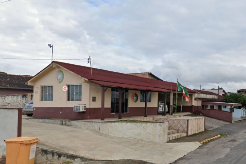 Homem foi at&eacute; a base da PM e assumiu o crime – Foto: Google Earth/Reprodu&ccedil;&atilde;o