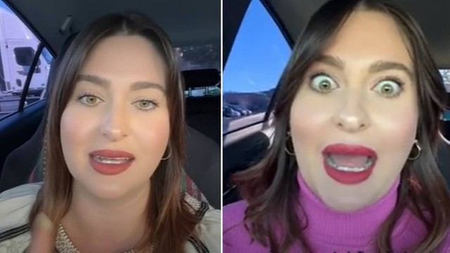 A jovem esperava uma liga&ccedil;&atilde;o com o resultado do exame de DNA, mas quem ligou para ela foi a pol&iacute;cia. – Foto: TikTok/Reprodu&ccedil;&atilde;o/Divulga&ccedil;&atilde;o/ND