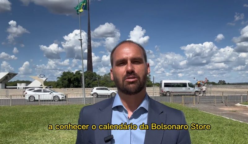 Fam&iacute;lia Bolsonaro lan&ccedil;a loja virtual – Foto: Reprodu&ccedil;&atilde;o ND/Twitter