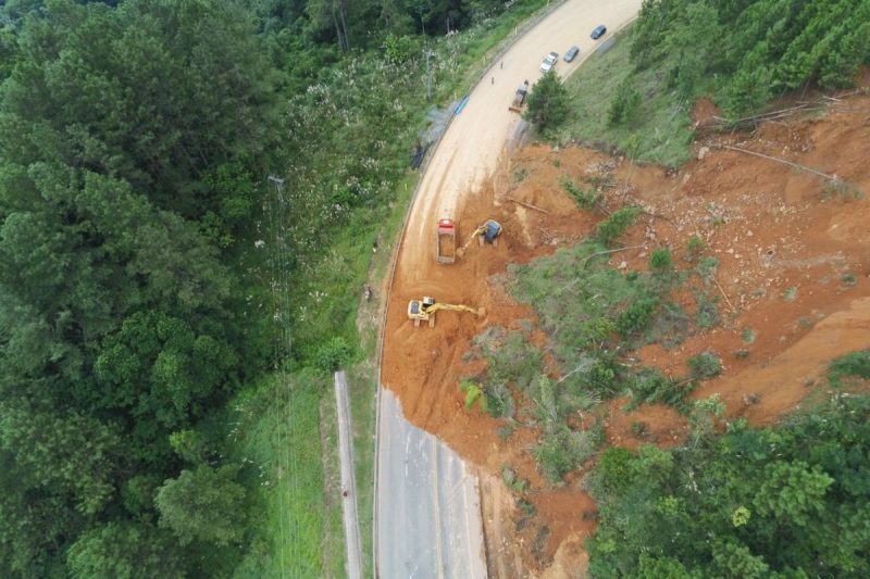 Abre E Fecha Br 280 Na Serra De Corupá Registra 18 Deslizamentos Em Quatro Meses Nd Mais 