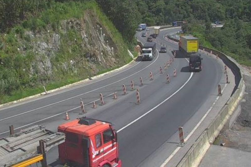 BR-376 ser&aacute; interditada de domingo para segunda-feira – Foto: Arteris/Divulga&ccedil;&atilde;o
