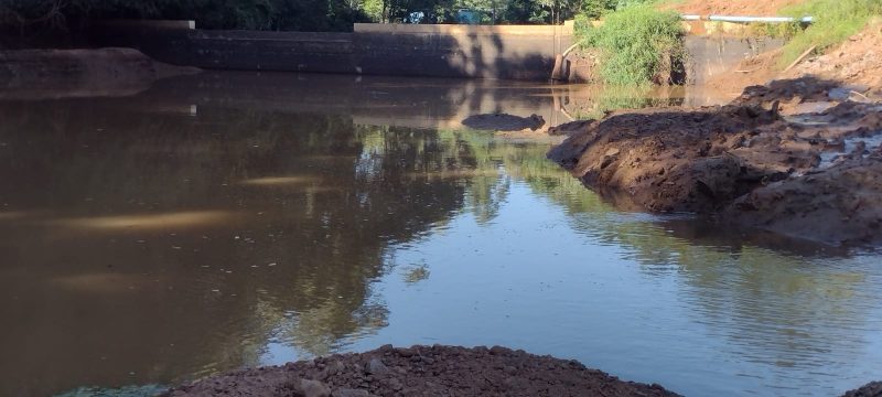 Seara &eacute; o munic&iacute;pio que mais sofre com os impactos da estiagem. &mdash; Foto: Casan/Reprodu&ccedil;&atilde;o/ND