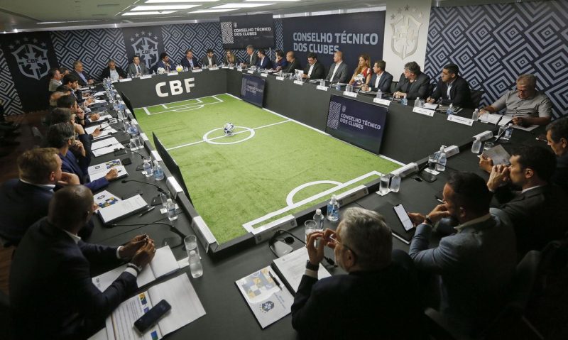 Evento reuniu representantes dos clubes brasileiros e havia a expectativa de que o tema fosse levado a vota&ccedil;&atilde;o – Foto: Rafael Ribeiro/CBF/ND