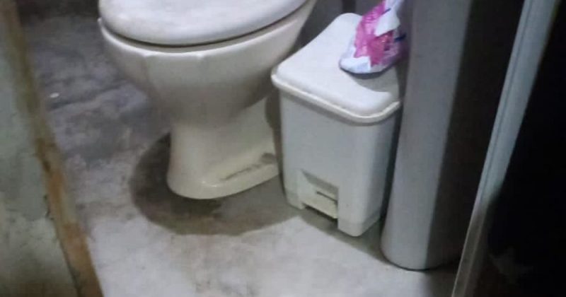 V&iacute;tima estava amarrada com fitas ap&oacute;s sequestro – Foto: Pol&iacute;cia Militar/Reprodu&ccedil;&atilde;o