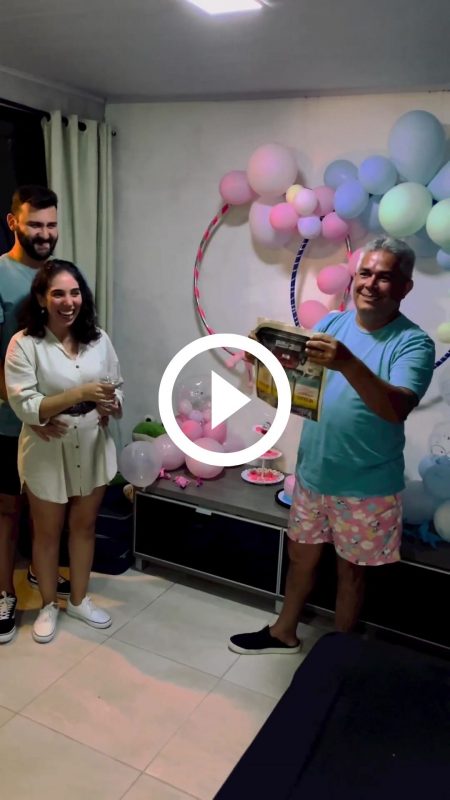 Publica&ccedil;&atilde;o do futuro pai, que &eacute; catarinense, viralizou nas redes – Foto: Arquivo Pessoal/Rafael C&acirc;mara/Divulga&ccedil;&atilde;o/ND