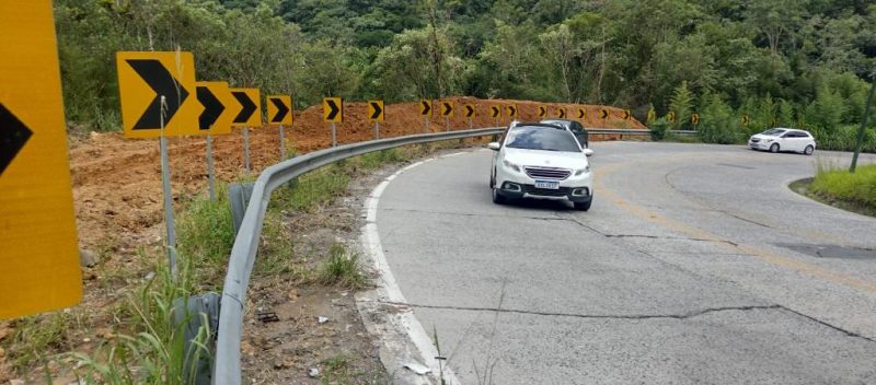 Local onde ser&aacute; realizada a conten&ccedil;&atilde;o – Foto: Secretaria de Infraestrutura e Mobilidade/Divulga&ccedil;&atilde;o/ND
