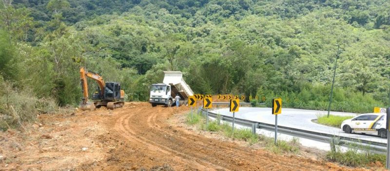 Local onde ser&aacute; realizada a conten&ccedil;&atilde;o – Foto: Secretaria de Infraestrutura e Mobilidade/Divulga&ccedil;&atilde;o/ND