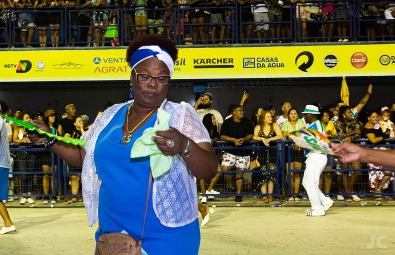 Delair Camargo criou a fam&iacute;lia na escola de samba Dascuia – Foto: Arquivo pessoal/ND
