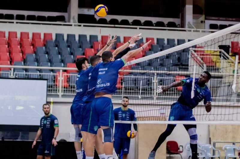 Joinville V&ocirc;lei faz sua estreia em casa e a expectativa &eacute; de Centreventos lotado – Foto: Daniella Kamarowski/Divulga&ccedil;&atilde;o/ND