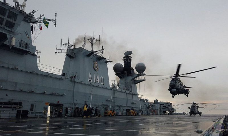 Navio da Marinha chega nesta quinta (23) a S&atilde;o Sebasti&atilde;o, no Litoral Norte de S&atilde;o Paulo – Foto: Divulga&ccedil;&atilde;o/ Marinha