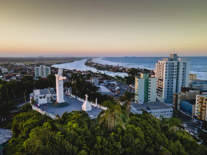 Morro do Cristo – Foto: FUMTEC Barra Velha/Divulga&ccedil;&atilde;o