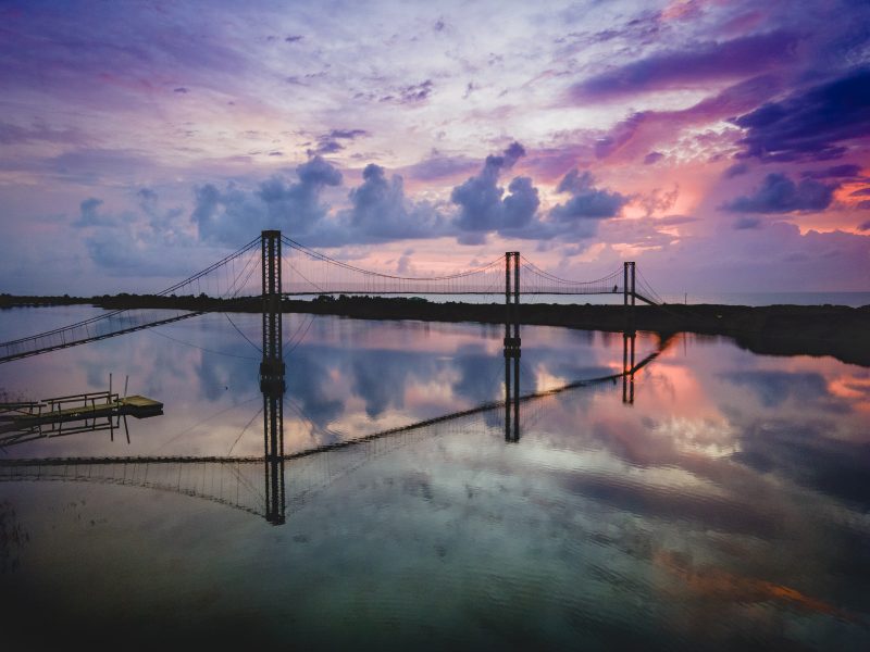 Ponte P&ecirc;nsil – Foto: FUMTEC Barra Velha/Divulga&ccedil;&atilde;o