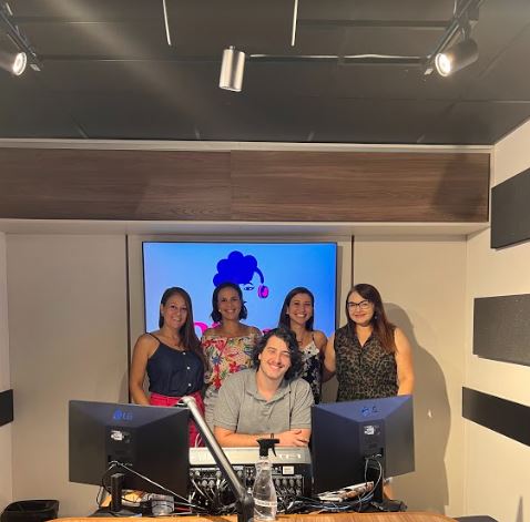 Convidados debatem as contradi&ccedil;&otilde;es da maternidade em epis&oacute;dio do podcast aDiversa – Foto: Thain&aacute; Klock/ND