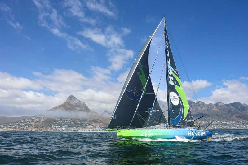 Velejadores atracaram na &Aacute;frica do Sul – Foto: The Ocean Race/Reprodu&ccedil;&atilde;o/ND