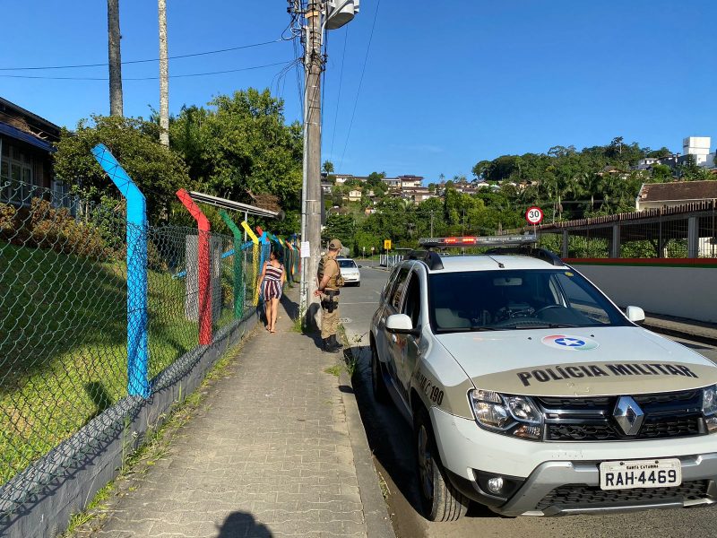 Caso aconteceu em um parque ao lado de uma escola – Foto: Arquivo/Pol&iacute;cia Militar/Reprodu&ccedil;&atilde;o ND