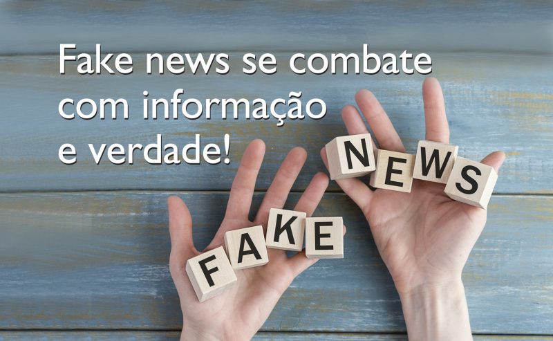 No per&iacute;odo eleitoral de 2022, o SINDAF SC promoveu uma campanha de combate &agrave;s fake news – Foto: Divulga&ccedil;&atilde;o