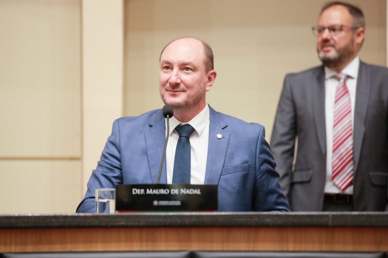 Presidente da Alesc, Mauro de Nadal – Foto: Vicente Schmitt/ Agencia AL/ND