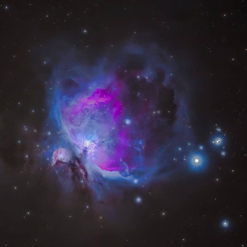 Messier 42, a Nebula de Órion – Foto: Luiz Ricardo Pereira/Divulgação/ND