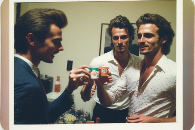 Foi necessário um parâmetro extra para que homens aparecessem nos resultados, “e mesmo assim a variação é um desafio”, acrescentou ele. Mais uma vez, é possível identificar certas estranhezas na aparência de todos ali, principalmente nas similaridades dos rostos angulados e cabelos praticamente iguais – Foto: Reprodução/Midjourney (via Twitter/@mileszim)