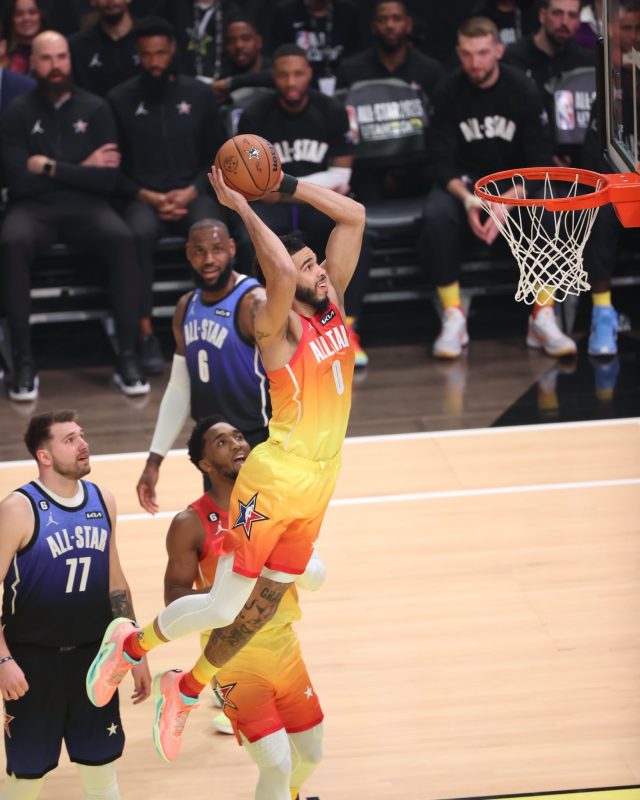 Ala do Boston Celtics lan&ccedil;ou sua assinatura pr&oacute;pria de t&ecirc;nis, o Jordan Tatum 1 – Foto: NBA/Divulga&ccedil;&atilde;o/ND