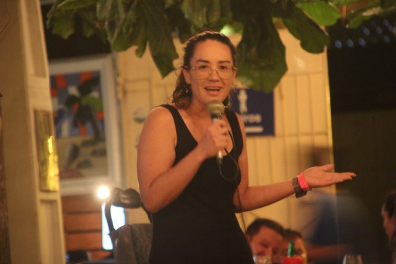 Gabi Vergara trabalha h&aacute; 1 ano como humorista – Foto: Gabi Vergara/Acervo Pessoal/Reprodu&ccedil;&atilde;o/ND