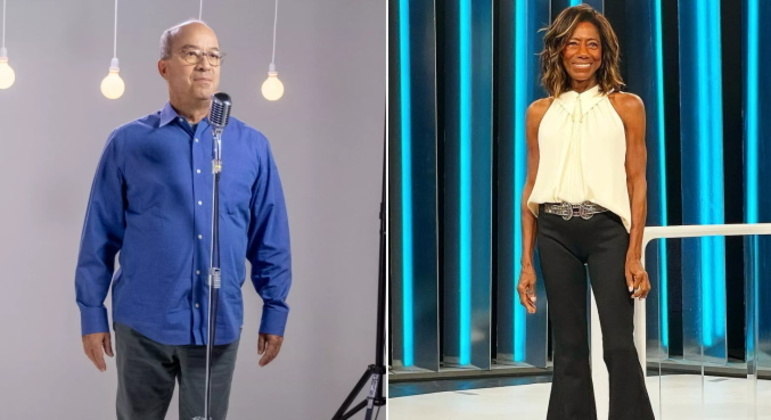 Pedro Bial quem revelou que Gloria Maria teve um namoro com Jos&eacute; Roberto Marinho&nbsp;– Foto: Funda&ccedil;&atilde;o Roberto Marinho/Reprodu&ccedil;&atilde;o/R7/Montagem