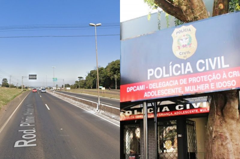 Um feto foi encontrado em um cont&ecirc;iner de lixo em Chapec&oacute;, a pol&iacute;cia investiga o caso. &mdash; Foto: Google Maps/Reprodu&ccedil;&atilde;o/ND