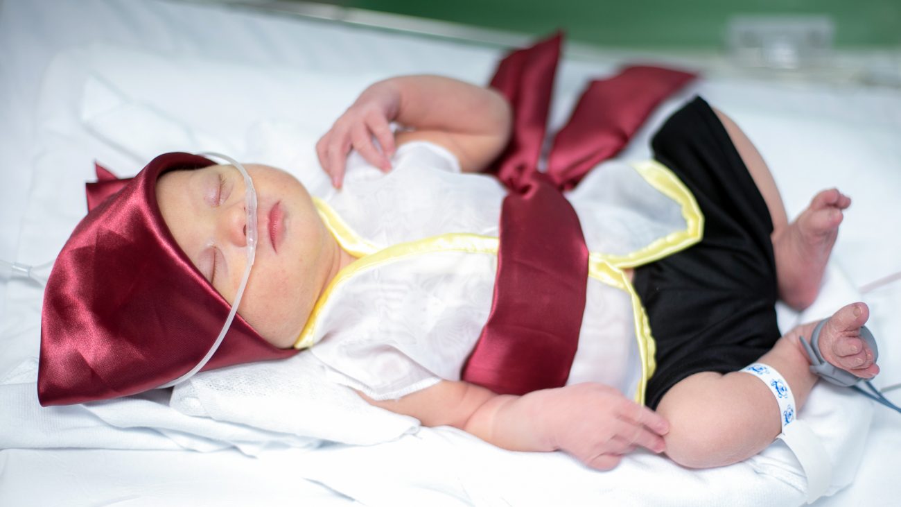 Fantasiados, os bebês encantaram a todos no Hospital Santa Catarina  - Hospital Santa Catarina / Reprodução ND