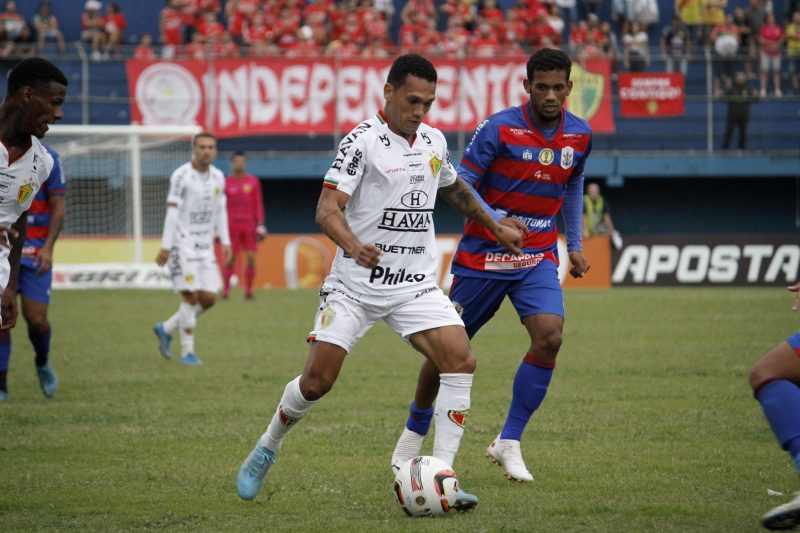 Brusque e Marc&iacute;lio Dias perdem muitas chances – Foto: Lucas Gabriel Cardoso/Brusque FC