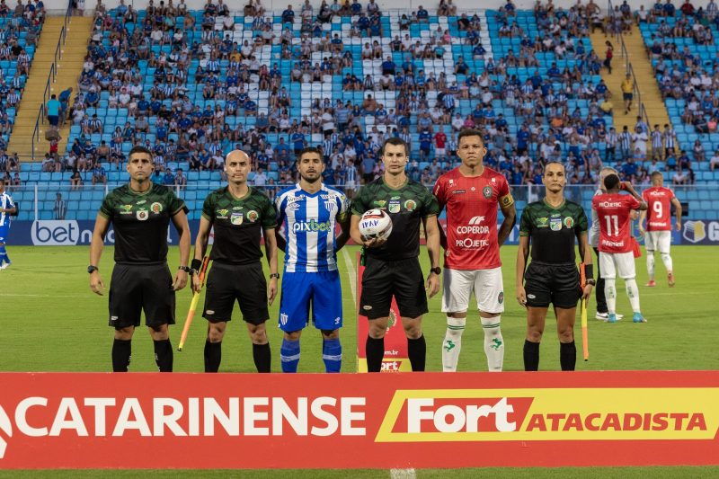 Avai venceu o Conc&oacute;rdia por 1 a 0 – Foto: Divulga&ccedil;&atilde;o/Beno Kuster/Ava&iacute;